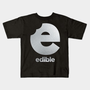 Edible Records Kids T-Shirt